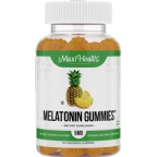 Maxi Health Kosher Melatonin 5 Mg Gummies - Natural Pineapple Flavor  60 Gummies