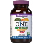 Bluebonnet Kosher Mens One Whole Food-Based Multiple Vitamin 30 Vegetable Capsules