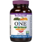 Bluebonnet Kosher Mens One Whole Food-Based Multiple Vitamin 60 Vegetable Caps