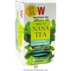 Wissotzky Tea Kosher Nana Tea Chamomile with Nana Mint - Passover 20 Tea Bags