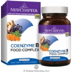 New Chapter Kosher Fermented Coenzyme B Food Complex 90 Tablets