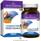 New Chapter Kosher Fermented Coenzyme B Food Complex 30 Tablets