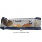 Grab1 Kosher Nutrition Bar 10g Protein Caramel Crunch Dairy Cholov Yisroel 1 Bar