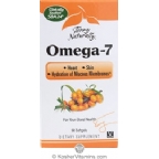 Terry Naturally Vitamins Omega-7 Vegan Suitable Not Certified Kosher 60 Softgels