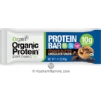 Orgain Kosher Organic Protein Bar Peanut Butter Chocolate Chunk 12 Bars