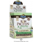 Garden of Life Kosher Raw Organic Protein & Greens Chocolate Cacao Flavor 10 Packets