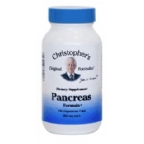 Dr. Christopher’s Kosher Pancreas Formula       100 Vegetarian Capsules 