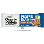 Orgain Kosher Organic Protein Bar Peanut Butter 12 Bars