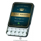 Mint Savor Kosher Sugar Free Long Lasting Peppermint Mints 30 Mints