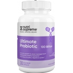 Nutri-Supreme Research Kosher Ultimate Probiotic Immune Support & Yeast Management 100 Billion  30 Vegetarian Capsules