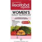 Country Life RealFood Organics Women’s Daily Nutrition Vegetarian Suitable Not Certified Kosher  60 Tablets