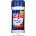 Redmond Kosher Real Salt Nature’s First Sea Salt Fine Salt Shaker 10 OZ