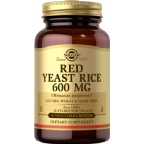 Solgar Kosher Red Yeast Rice 600 Mg 60 Vegetable Capsules
