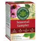 Traditional Medicinals Kosher Seasonal Sampler Caffeine Free 16 Tea Bags