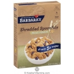 Barbara’s Kosher Shredded Spoonfuls Cereal Multigrain Case of 12 14 OZ