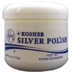 Adwe Kosher Silver Polish Lemon Fresh Scent - Passover 4 oz