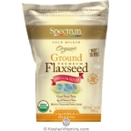 Spectrum Kosher Organic Cold Milled Ground Premium Flaxseed 14 OZ