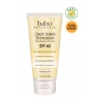 Babo Botanicals Daily Sheer Facial Sunscreen SPF 40 - Fragrance Free 1.7 oz