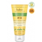 Babo Botanicals Clear Zinc Sunscreen Lotion SPF 30 - Fragrance Free 3 oz
