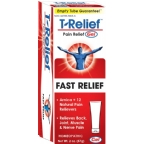 MediNatura T-Relief Fast Pain Relief Gel  1.76 OZ