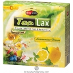 Sodot Hamizrach Kosher TeaLax Gentle Laxative Lemonmint Flavor - Passover 40 Bags