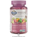 Garden of Life Kosher Mykind Organic Vegan Womans Multi 40+ Organic Fruit & Vitamin Gummies 120 Jellies