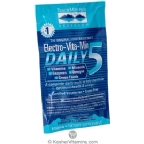 Trace Minerals Research Electro-Vita-Min Daily 5 Vegetarian Suitable not Certified Kosher 6 Tablets