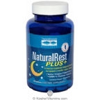Trace Minerals Research NaturalRest Plus+ Vegan Suitable not Certified Kosher 60 Tablets