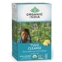 Organic India Kosher Tulsi Tea Cleanse Caffeine-Free  BUY 1 GET 1 FREE  18 Tea Bags