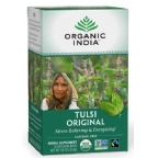 Organic India Kosher Tulsi Original Caffeine Free Pack of 6 18 Tea Bags