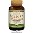 Only Natural Ultimate African Mango Extract Vegetarian Suitable not Certified Kosher 60 Vegetarian Capsules