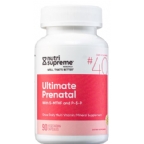 Nutri-Supreme Research Kosher Ultimate Prenatal Once Daily with 5 MTHF and P-5-P   90 Vegetarian Capsules