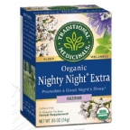 Traditional Medicinals Kosher Organic Tea - Nighty Night Extra 6 Pack 16 Tea bags