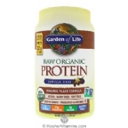 Garden of Life Kosher RAW Organic Protein Powder Vanilla Chai 20.5 Oz