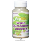 VegLife Glucosamine Supreme Vegan Suitable Not Certified Kosher 60 Vegan Capsules