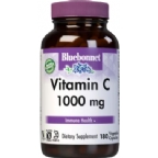 Bluebonnet Kosher Vitamin C 1000 mg  180 Vegetable Capsules