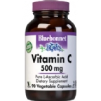 Bluebonnet Kosher Vitamin C 500 mg  90 Vegetable Capsules