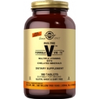 Solgar Kosher Formula VM-75 Multiple Vitamins with Chelated Minerals Iron Free 180 Tablets