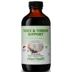 Maxi Health Kosher Voice & Throat Support Liquid Berry Flavor 8 fl oz