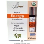 Wally’s Organic Aromatherapy Energy Essential Oil Roll-On 0.33 OZ