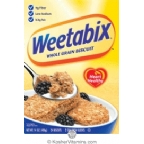 Taanug Kosher Weetabix Whole Grain Biscuit Cereal 14 OZ