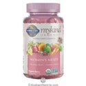 Garden of Life Kosher Mykind Organic Vegan Womans Multi Organic Fruit & Vitamin Gummies 120 Jellies