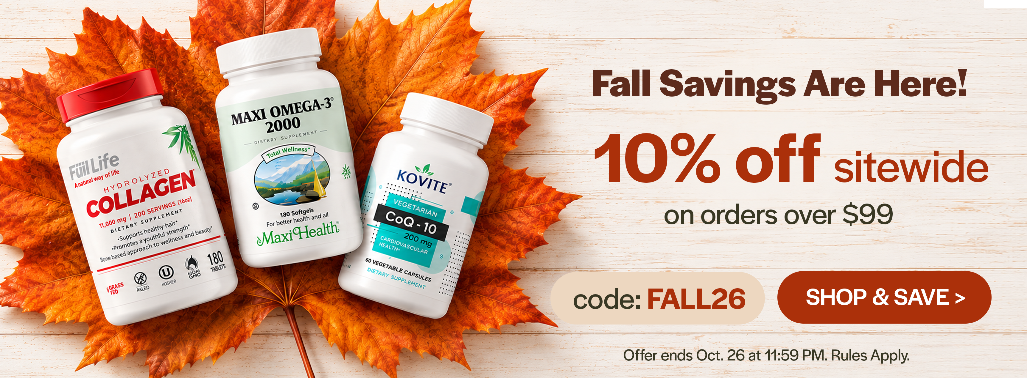 Fall 26 Sale!