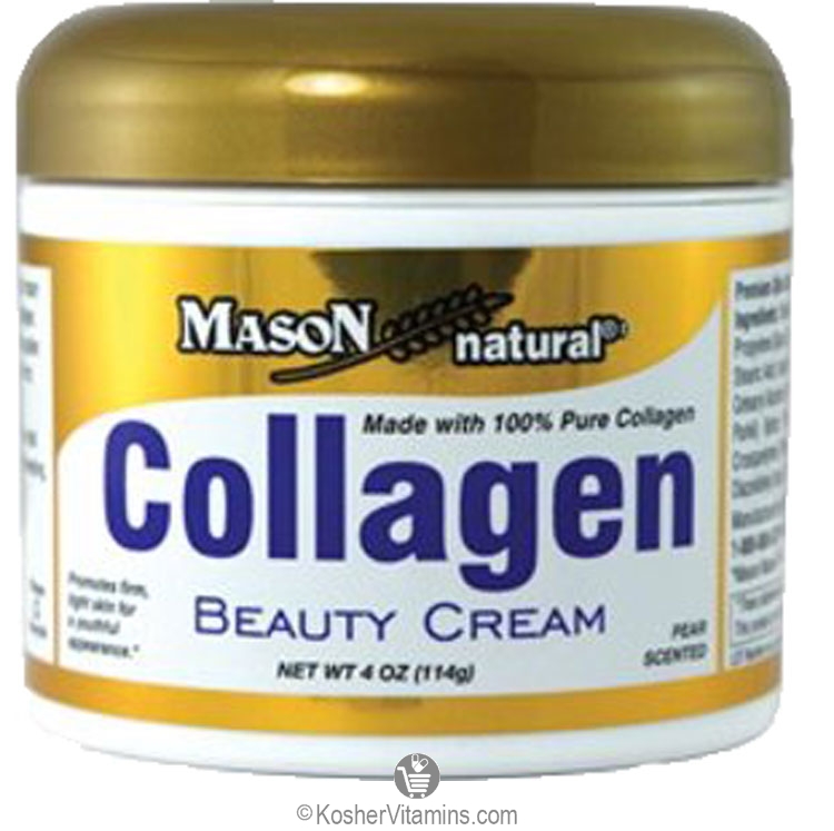 Mason Kosher Collagen Premium Skin Beauty Cream 4 oz