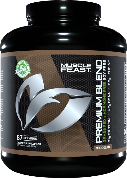 Muscle Feast Kosher Grass Fed & Hormone Free Premium Protein Blend