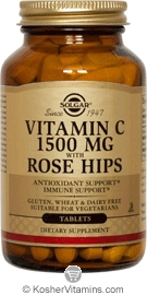Solgar Kosher Vitamin C 1500 Mg With Rose Hips 90 Tablets Koshervitamins Com Solgar Kosher Vitamin C 1500 Mg With Rose Hips 90 Tablets Koshervitamins Com