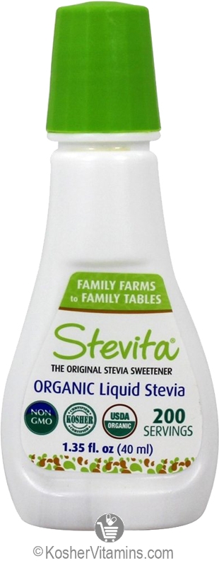 Stevita Kosher Stevia Clear Liquid 135 Oz Koshervitaminscom