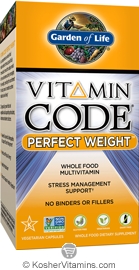 Garden Of Life Kosher Vitamin Code Perfect Weight Whole Food Multi