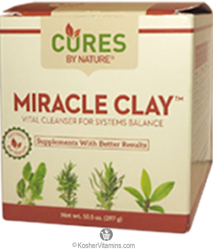 Natures Cue Kosher Miracle Clay Powder Vital Cleanser For Systems