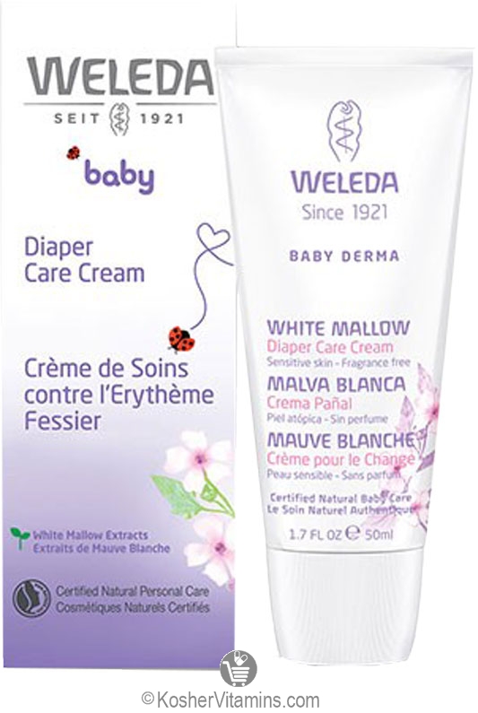 Crème pour le Change à la Mauve blanche - Weleda